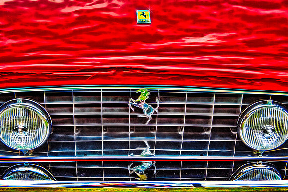 Ferrari Grill Detail