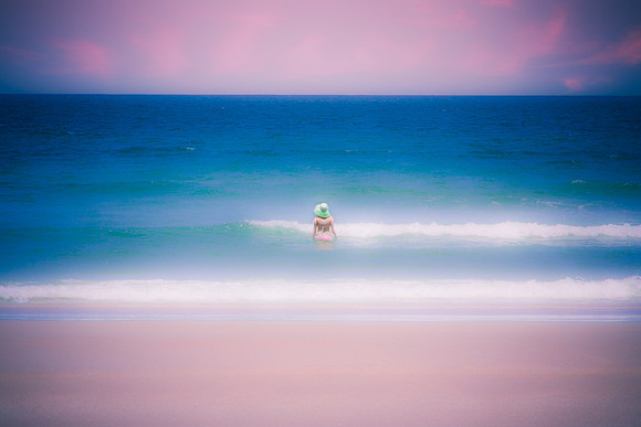 Lady in Wading