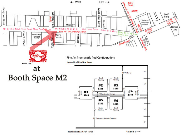 Site Map Melbourne Main Street Art Fest 2013