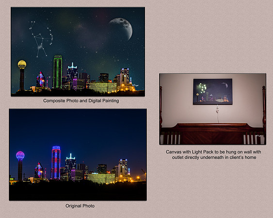 Orion over Dallas