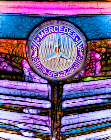 Mercedes Tie Dye Purple