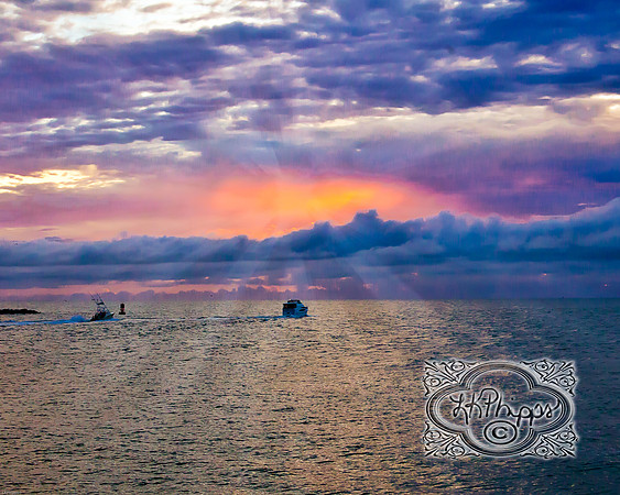 ocean sunrise